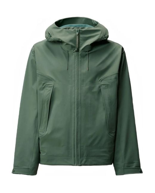 Company Men's Green Metropolis Series Metroshell Hooded Jacket