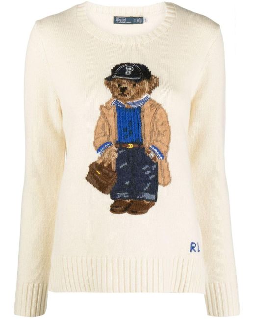 Polo Ralph Lauren Pullover mit Polo Bear | Lyst DE