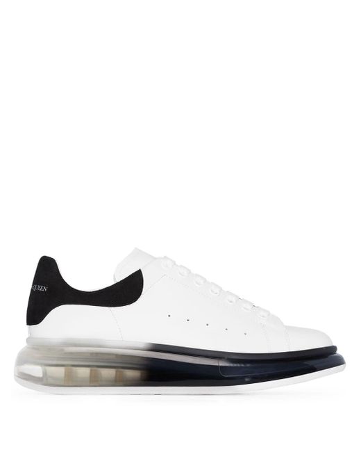 Alexander McQueen White Chunky Airbubble Sneakers for men