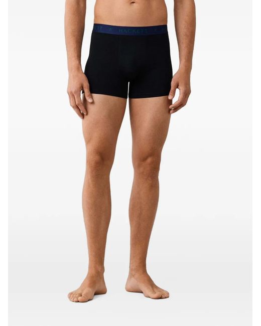 Hackett Blue Lot De Boxers À Bande Logo À La Taille for men