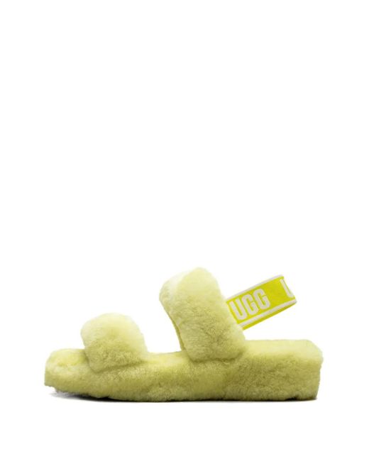 Ugg Green Oh Yeah Slide "Sulfur" Sandals