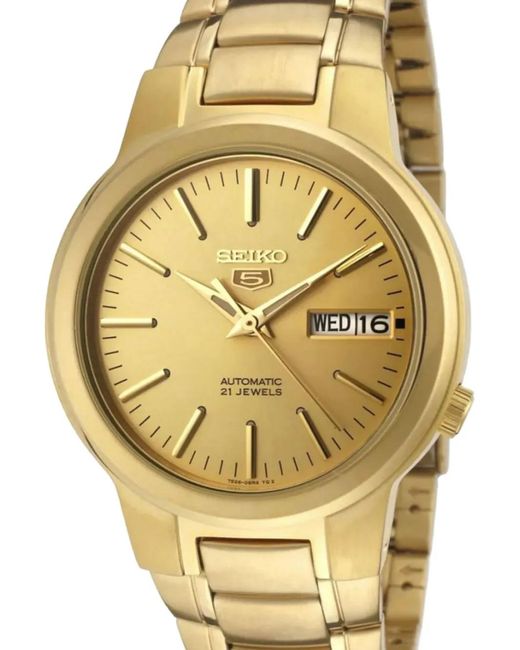 Seiko Metallic 5 38Mm Watch for men
