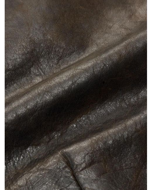 RRL Davies レザージャケット Brown