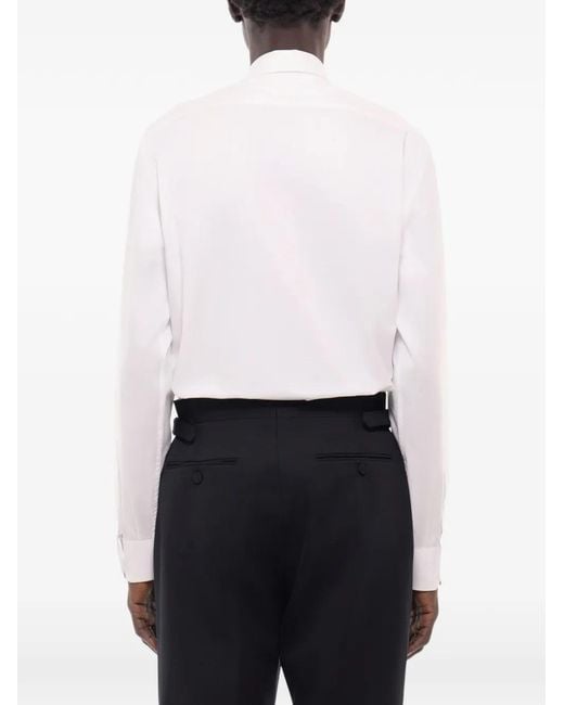 Fursac White Long-Sleeve Shirt for men