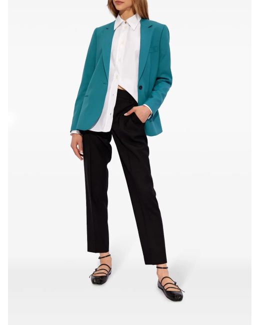 Paul Smith Blue Woolen Blazer