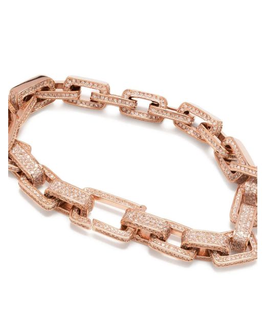 SHAY White 18K Rose Deco Diamond Bracelet