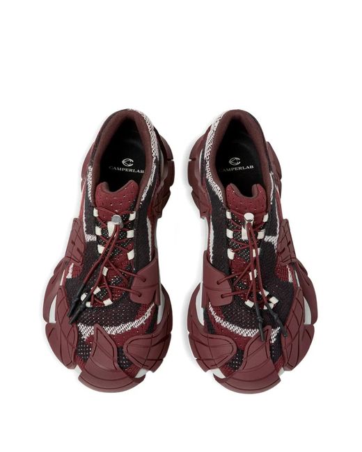 CAMPERLAB Purple Tormenta Textured Sneakers