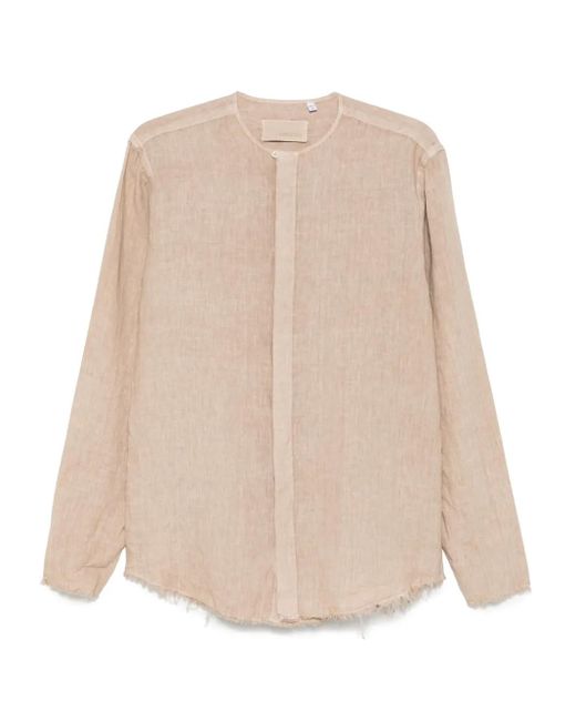 Costumein Natural Raw-Hem Shirt for men