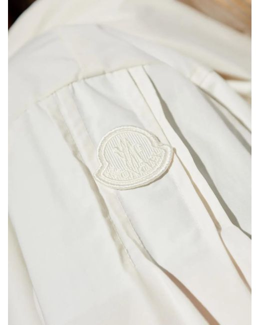 Moncler White Pau Jacket