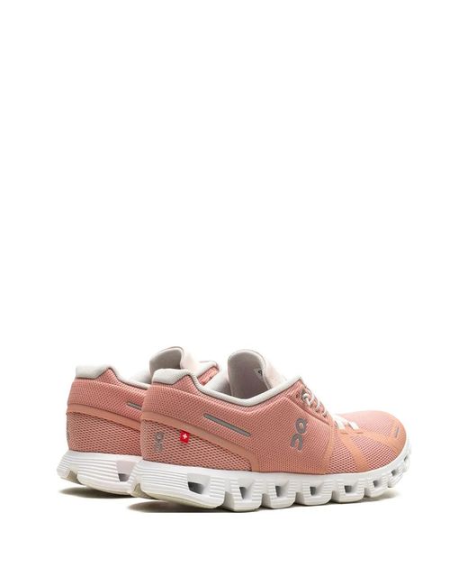 On Shoes Pink Cloud 5 - Sneakers