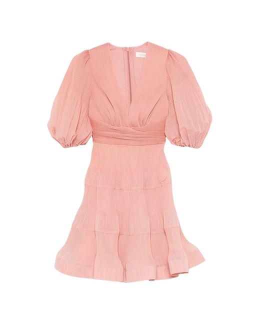 strapless open back dress Zimmermann