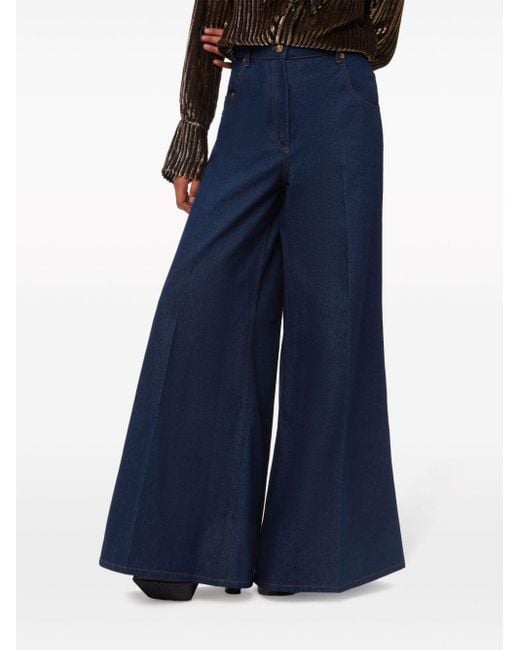 Pantalones con cordones Nina Ricci de color Blue