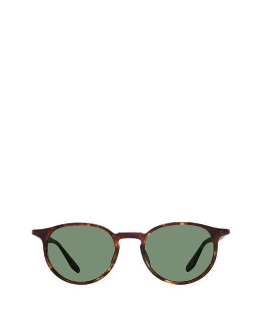 Barton Perreira Green Norton Round-Frame Sunglasses for men