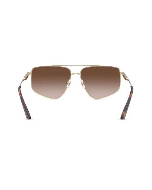 Jimmy Choo Brown Square-Frame Sunglasses
