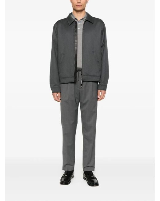Briglia 1949 Gray Drawstring Trousers for men