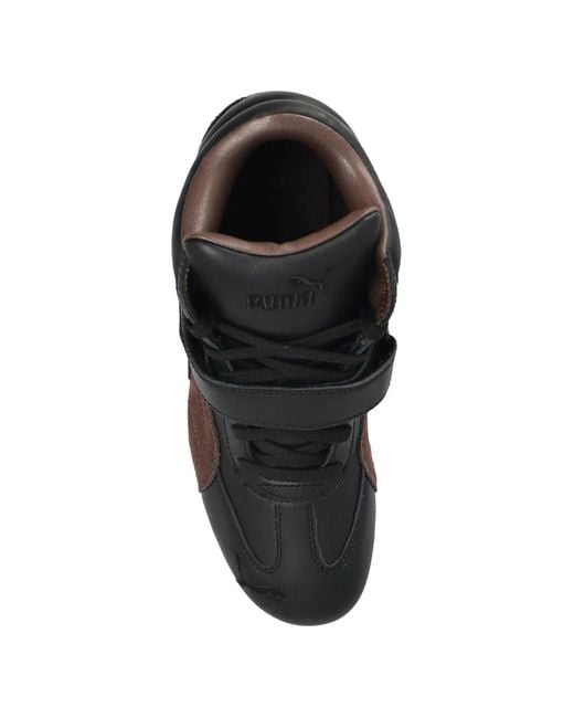 PUMA Black Speedcat Wedge Lth Wns