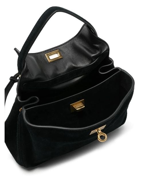 Balenciaga Black Mini Rodeo Tote Bag