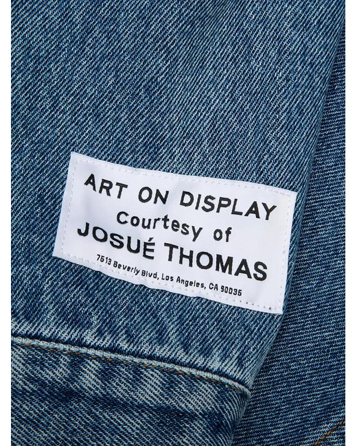GALLERY DEPT. Blue Washed Denim Jacket for men