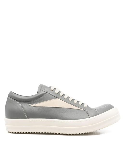Rick Owens White Porterville Sneakers for men