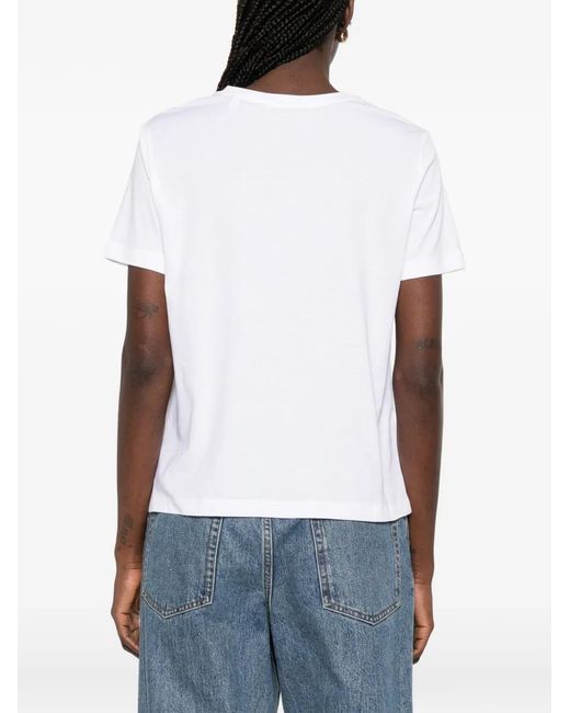 Gant White Short-Sleeved T-Shirt