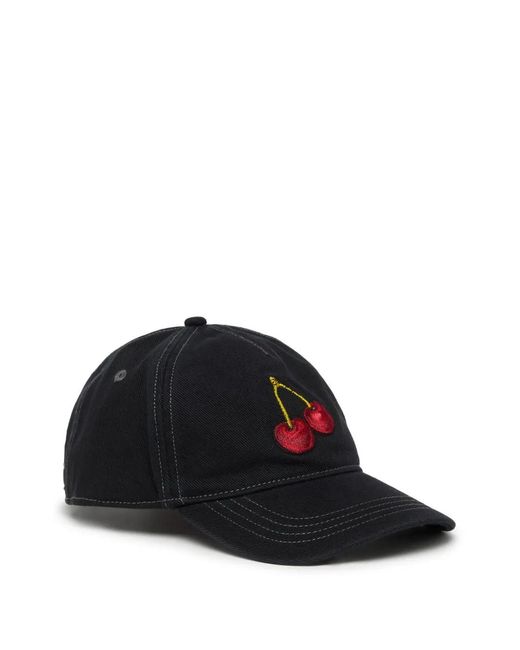 DIESEL Black Sv-Cap-Cherry Hat