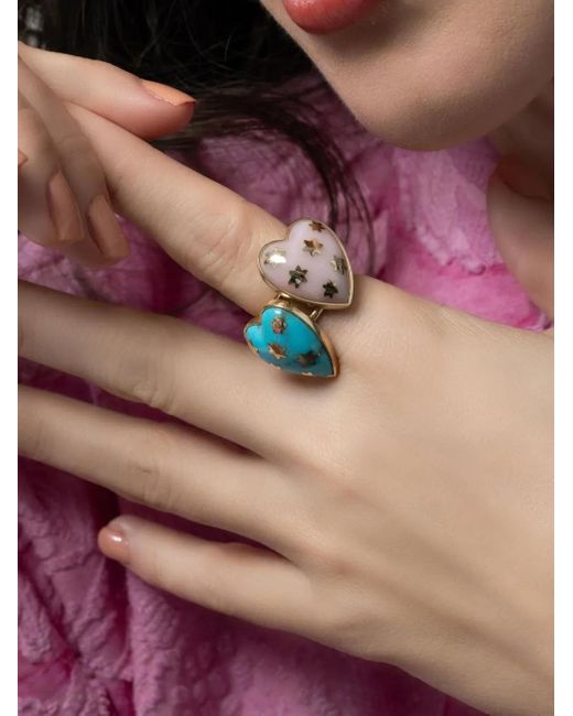 Storrow Jewelry Pink 14K Anna Opal Ring