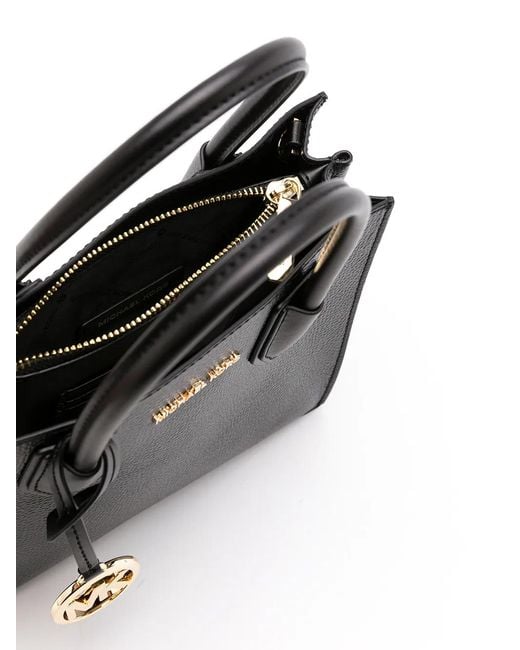 MICHAEL Michael Kors Black Mercer Medium Messenger Bag