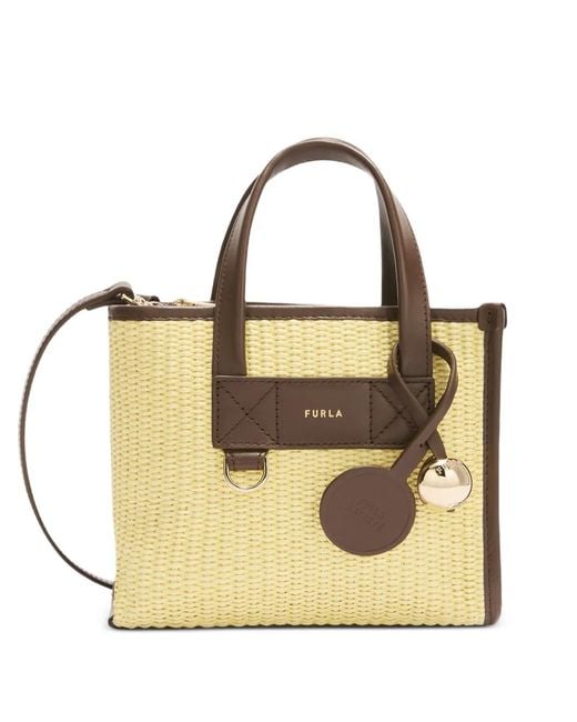 Borsa Tote Divide It di Furla in Metallic