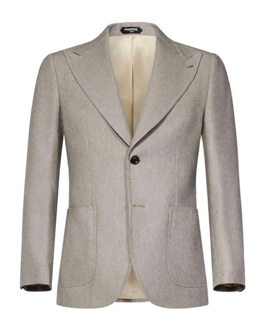 メンズ Franzese Collection Stefano De Martino ジャケット Gray