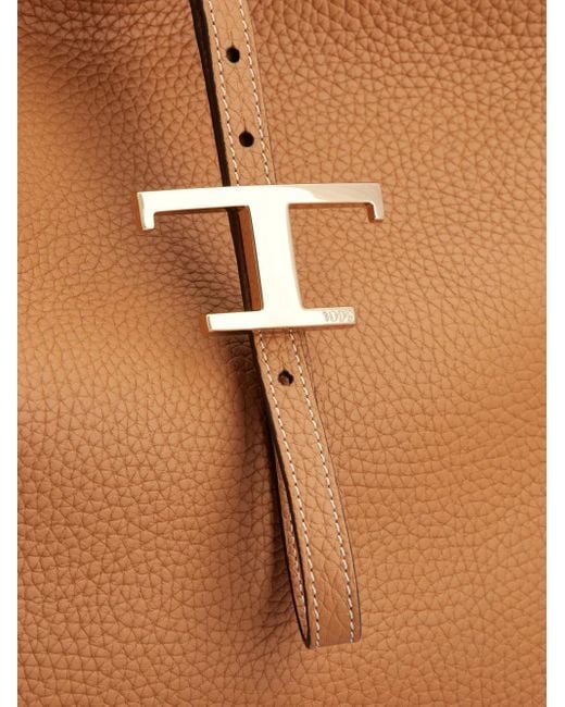 Tod's Brown Strap, Zip, Adjustable, Dustbag