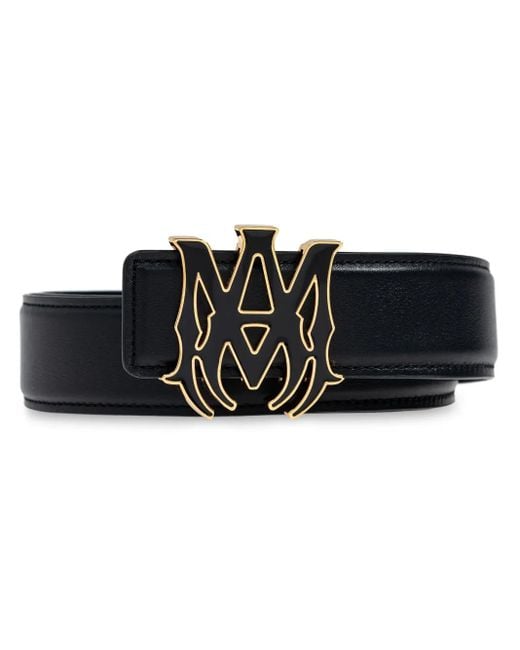 Amiri Black 'Ma Core Logo' Belt for men
