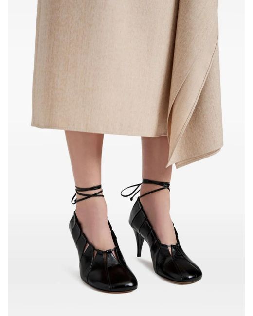 Proenza Schouler Black Glove Hinge Pumps