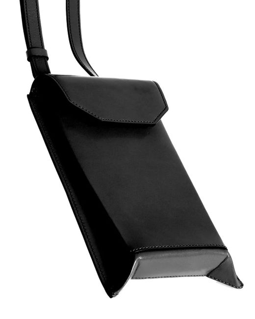 Merryl Tielman Black Joost Leather Cross Body Bag