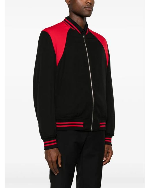 McQueen Black Wool 'Bomber' Jacket By for men