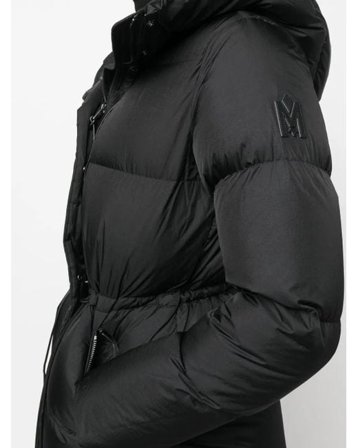 Mackage Black Padded Zip-Up Coat