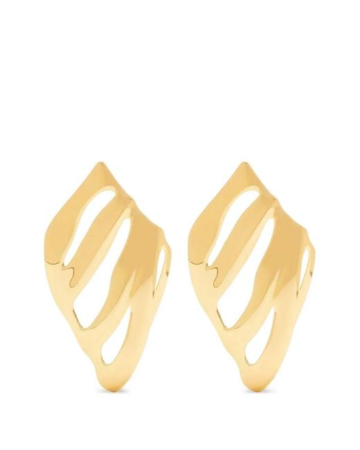 Jenny Bird Metallic Cut-Out Earrings