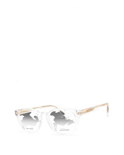 Marc Jacobs Natural Logo-Lettering Glasses for men