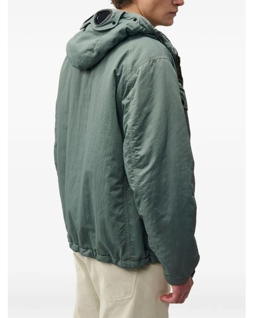 C P Company Green Veste À Poches Multiples Et Détail Lentille Signature for men