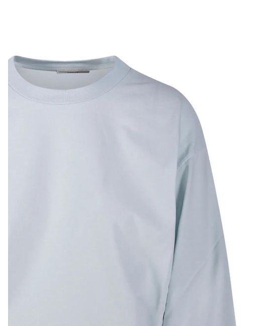 Haikure Blue Long-Sleeve T-Shirt