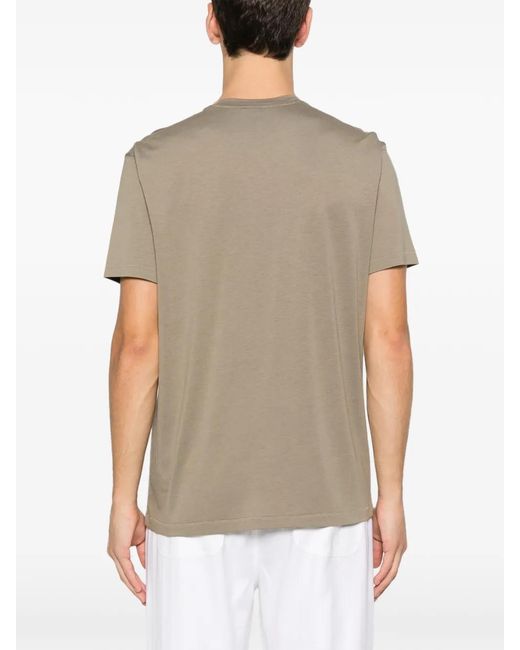 T-Shirt Girocollo di Tom Ford in Natural da Uomo