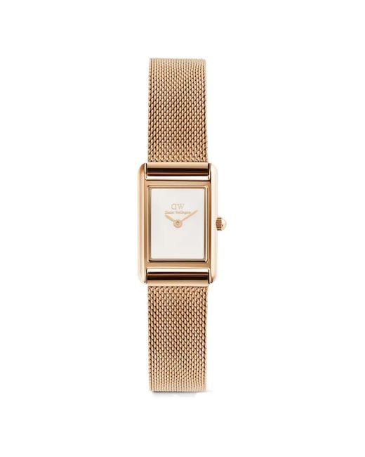 Daniel Wellington White Bound Mini Melrose 25.9Mm Watch