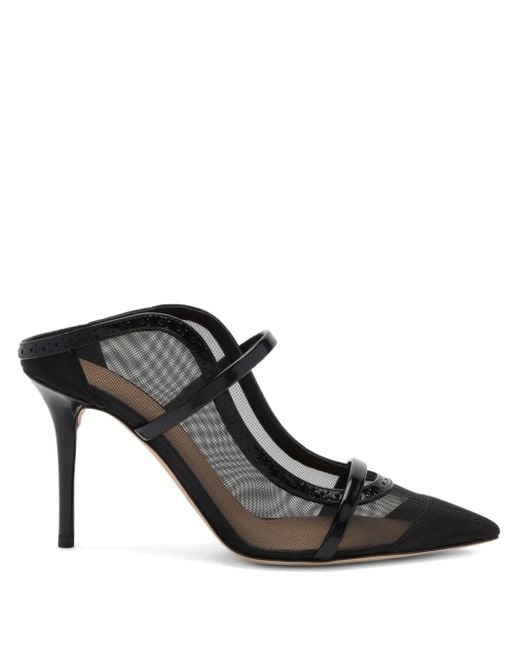 Malone Souliers Black 85Mm Maureen Mules