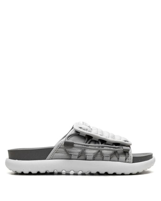 Nike Gray Asuna 2 Slides for men