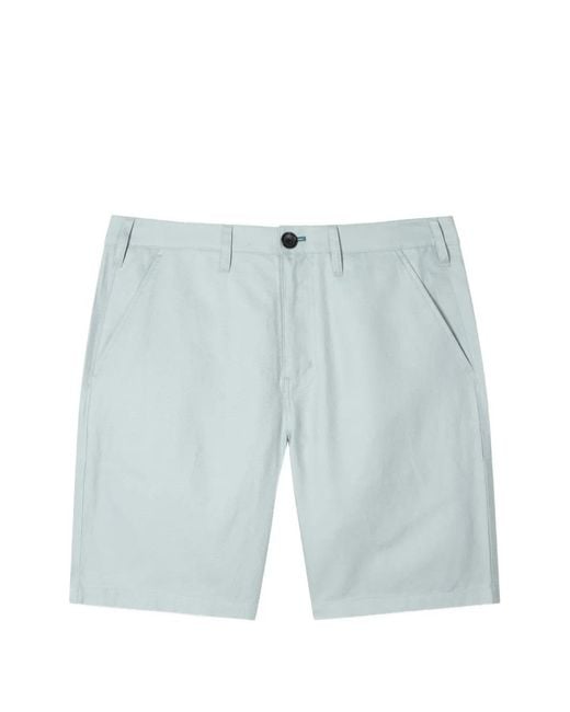 Paul Smith Blue Button Shorts for men