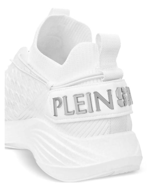 Baskets Runner Socks Philipp Plein en coloris White
