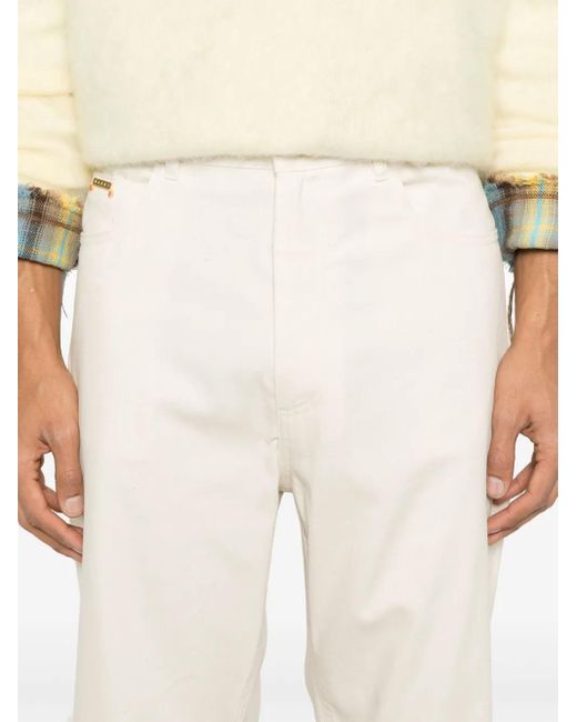 メンズ Marni メランジ ジーンズ White