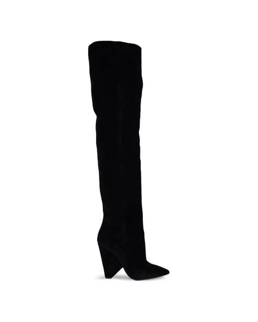 Saint Laurent Black Niki Boots