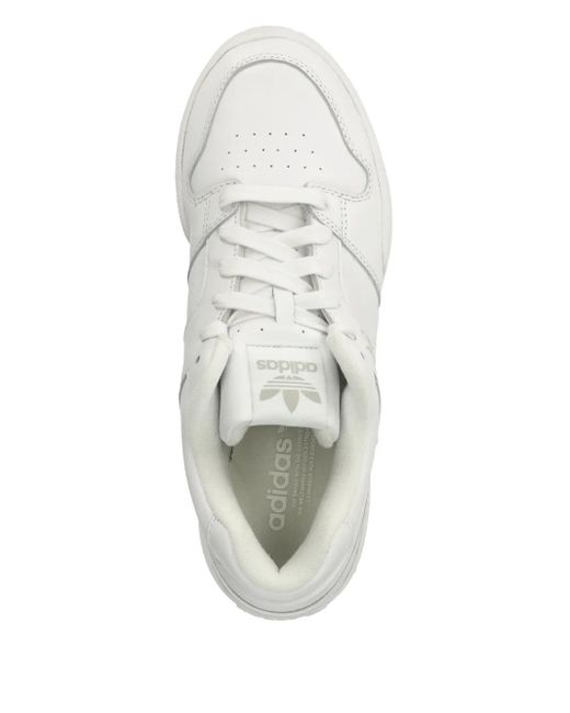 Baskets Forum Adidas pour homme en coloris White