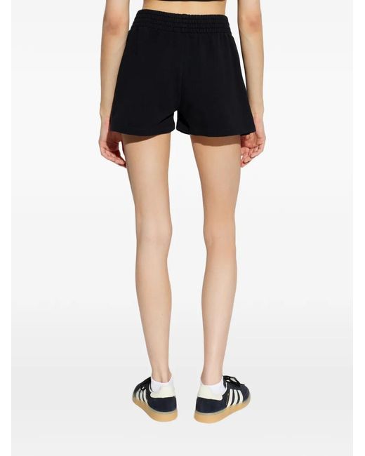 Moschino Black Teddy Bear-Logo Shorts