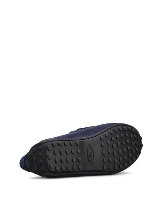 Tod's Blue City Gommino Loafers for men